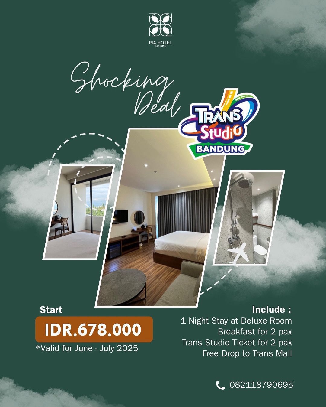 Ultah ke-33, Pia Hotel Bandung Bagi-Bagi Diskon Hingga 33% dan Tiket Gratis ke Trans Studio!